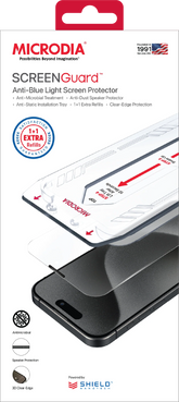 Защитная пленка MICRODIA SCREENGuard™ для iPhone 15 серии (2 шт.)